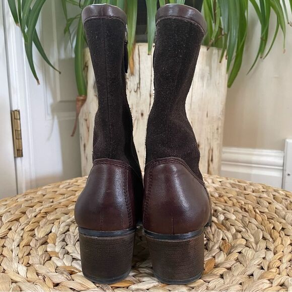 Eastland 100% Leather Comfy Women's Kiera Winter Boot Brown (Size 6) - Picture 7 of 13